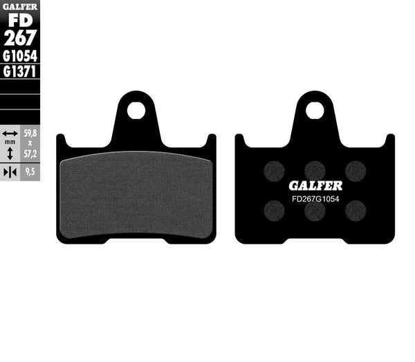 GALFER 刹车片 SEMI METALLIC FD267G1054