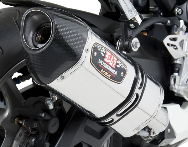 YOSHIMURA 排气管 EXHAUST STREET R-77 SLIP-ON SS-SS-CF