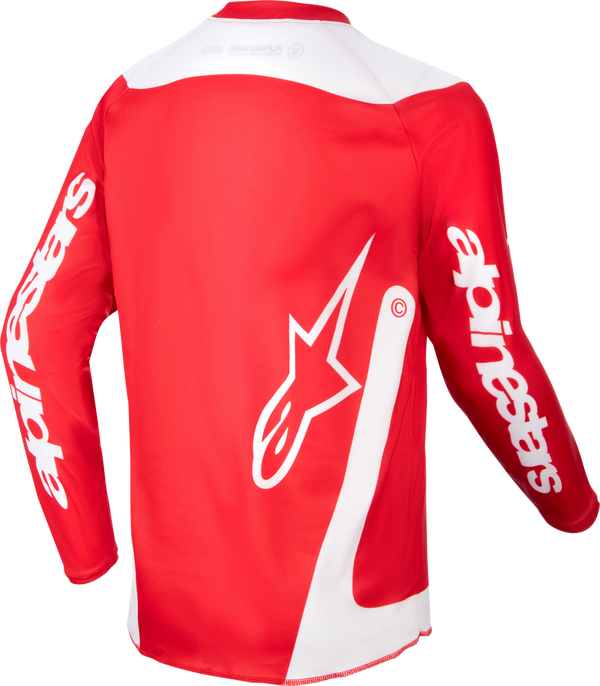 Alpinestars 青少年款 骑行衣 Youth Racer Lurv Jersey Youth Mars Red/White