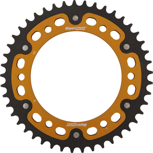 SUPERSPROX 链轮 REAR STEALTH SPROCKET ALU/STL 45T-525 GLD BMW