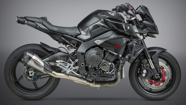 YOSHIMURA 排气管 EXHAUST RACE ALPHA-T 3QTR SLIP-ON SS-SS-CF WORKS