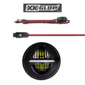 XK GLOW 照明 5.75" XKChrome Headlight