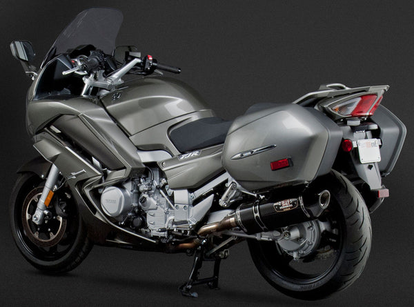 YOSHIMURA 排气管 EXHAUST SIGNATURE R-77 SLIP-ON SS-CF-CF DUAL