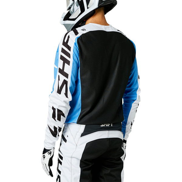 SHIFT 骑行服 WHITE LABEL FADE JERSEY [ACID 蓝]