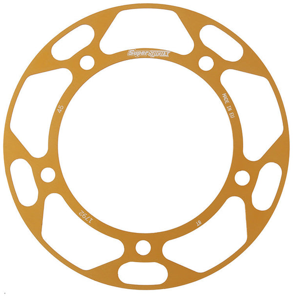 SUPERSPROX 链轮 REAR EDGE SPRKT COLOR DISK ALU 45T-525 GLD HAY/SUZ/TRI