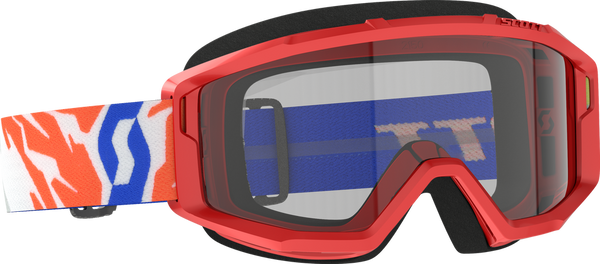SCOTT 风镜 Youth Primal Goggle Red Clear