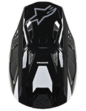 ALPINESTARS ALPINESTARS M8 头盔 Supertech M8 Radium Helmet White/Black/Grey Gloss M-8