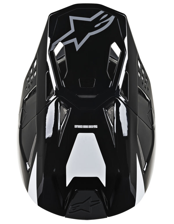 ALPINESTARS ALPINESTARS M8 头盔 Supertech M8 Radium Helmet White/Black/Grey Gloss M-8
