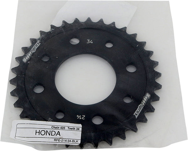 SUPERSPROX 后链轮 钢制 34T-420 黑 HON