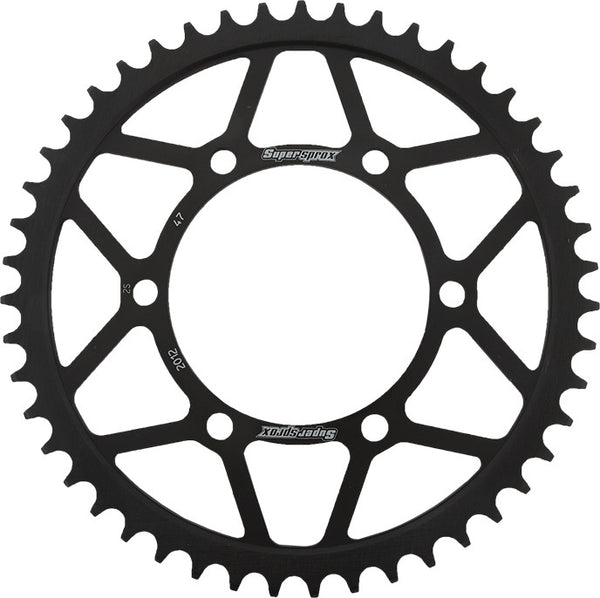 Supersprox 后链轮 Rear Sprocket Steel 47T-525 BLK TRI