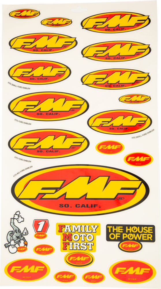 FMF 贴花/贴纸 Sticker Sheets