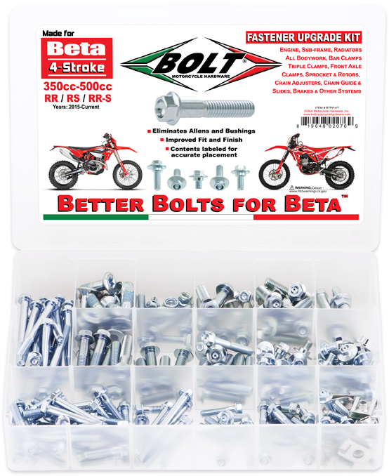 BOLT 五金件 PRO-PACK BETA 4STK RR/RR-S/RS
