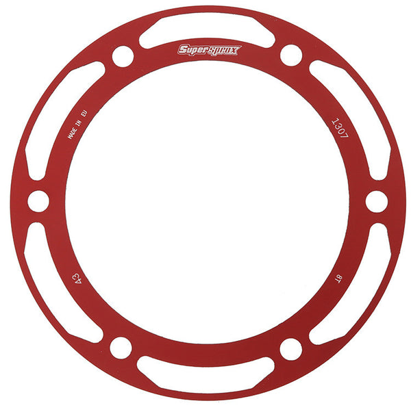 SUPERSPROX 链轮 REAR EDGE SPRKT COLOR DISK ALU 43T-525 红 HON