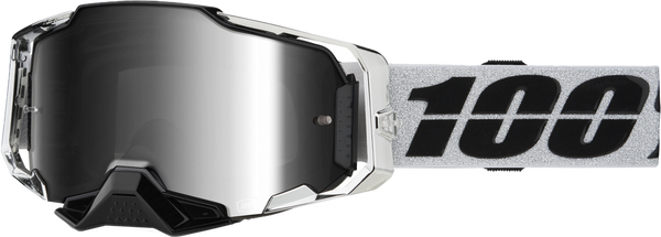 100% 风镜 Armega Goggles Silver Mirror