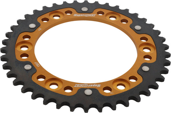 SUPERSPROX 链轮 REAR STEALTH SPROCKET ALU/STL 42T-525 GLD HON