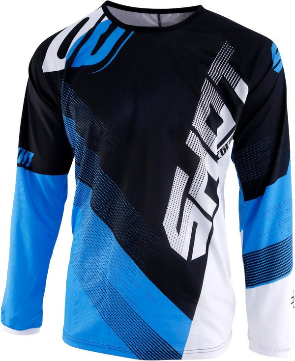 Shot Devo Ultimate Motocross Jersey Black/Blue/White