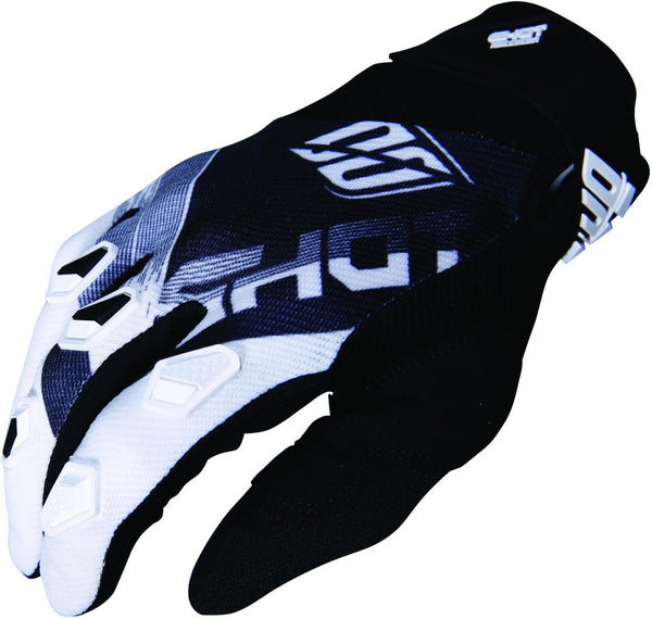 Shot Devo Ultimate Motocross Gloves Black/White