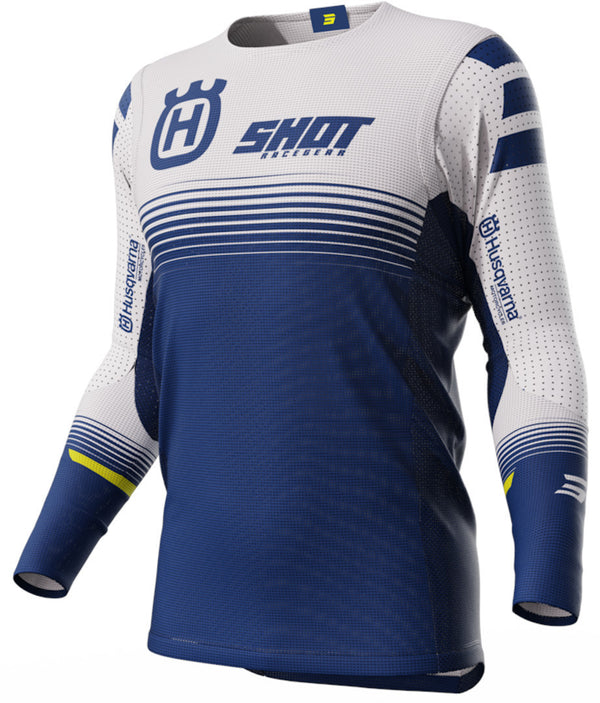Shot 骑行服 Aerolite Husqvarna 限量款 蓝色