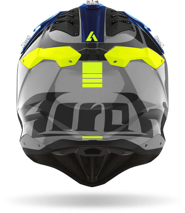 AIROH 头盔 Aviator 3 Push Motocross Helmet Blue