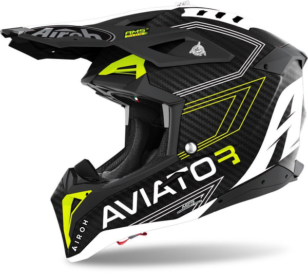 Airoh Aviator 3 Primal 3K 碳纤维头盔