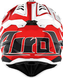 Airoh Aviator 3 Rampage Carbon Motocross Helmet Red