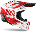 Airoh Aviator 3 Rampage Carbon Motocross Helmet Red