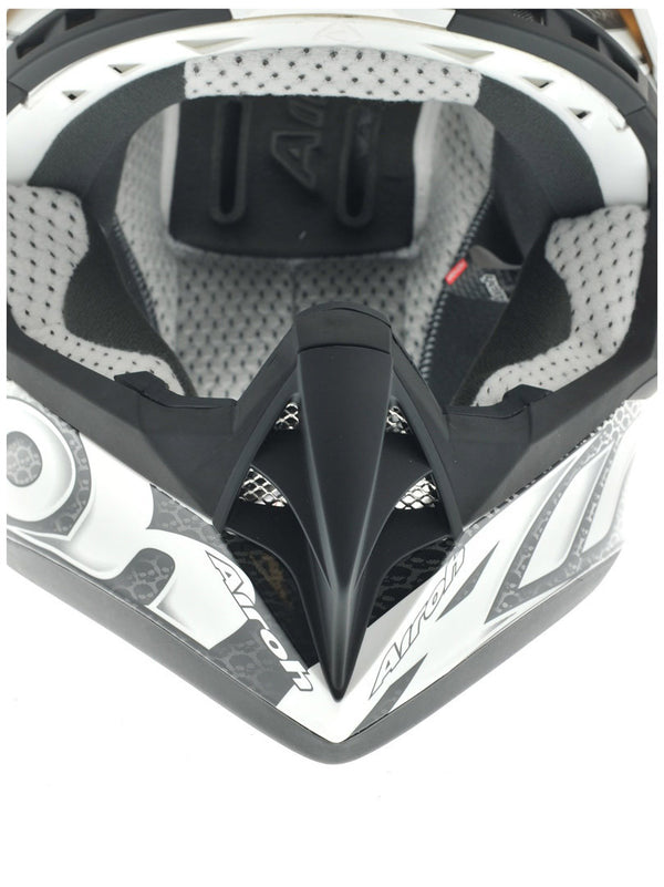 Airoh CR901 Linear Helmet White/Orange