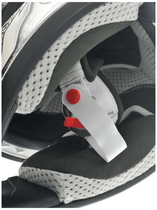 Airoh CR901 Linear Helmet White/Orange