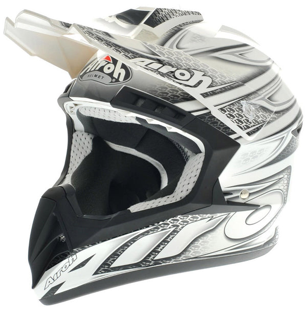 Airoh CR901 Linear Helmet White/Black