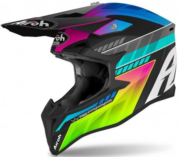 Airoh Wraap Prism Motocross MX Helmet
