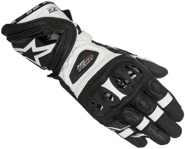 ALPINESTARS 手套 Supertech Racing Gloves Black/White