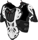Alpinestars A10 Full Chest Protector White/Red