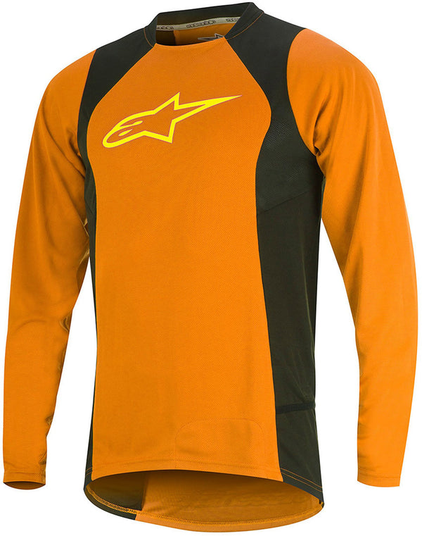 ALPINESTARS 骑行衣 Drop 2 Long Sleeve Shirt Orange/Yellow