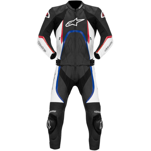 ALPINESTARS 骑行套装 Orbiter Two Piece Leather Suit Black/White/Red/Blue
