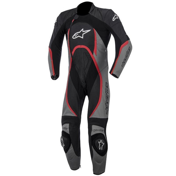 ALPINESTARS 骑行套装 Orbiter One Piece Leather Suit Black/Gray/Red