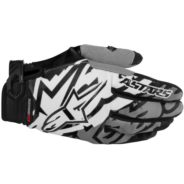 ALPINESTARS 手套 Racer Motocross Gloves 2014 Gray/Black