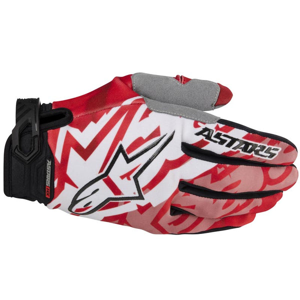 ALPINESTARS 手套 Racer Motocross Gloves 2014 Red/Black