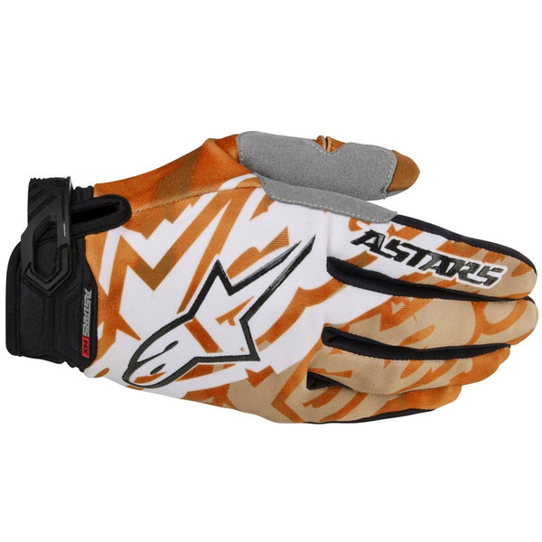 ALPINESTARS 手套 Racer Motocross Gloves 2014 Orange/Black