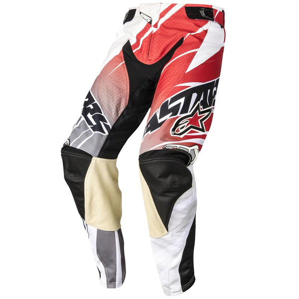 ALPINESTARS 骑行裤 Techstar Motocross Pants White/Red