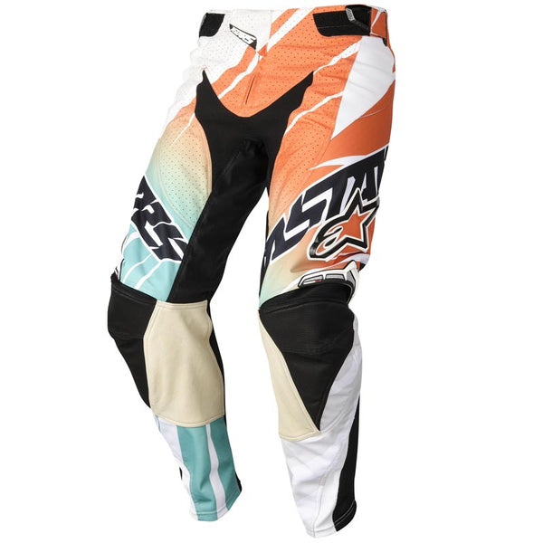 ALPINESTARS 骑行裤 Techstar Motocross Pants White/Orange