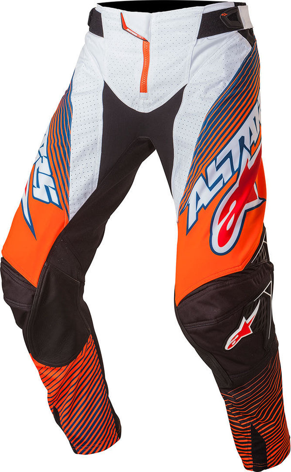 ALPINESTARS 骑行裤 Techstar Factory Motocross Pants 2017 Orange/Blue