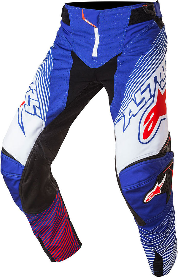 ALPINESTARS 骑行裤 Techstar Factory Motocross Pants 2017 Blue/White/Red