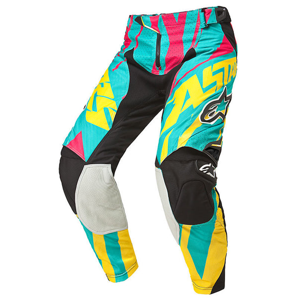 ALPINESTARS 骑行裤 Techstar Motocross Pants 2015 Yellow/Red
