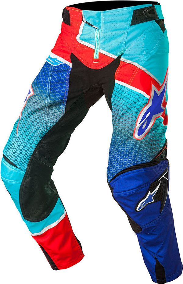 ALPINESTARS 骑行裤 Techstar Venom Motocross Pants 2017 Blue/Red