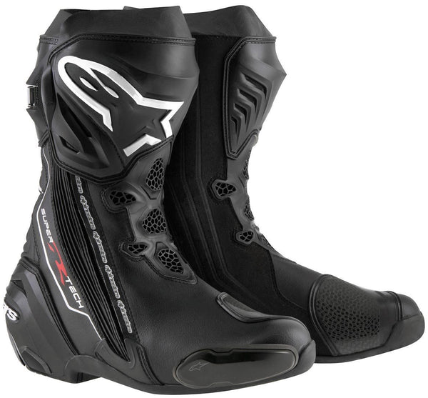 ALPINESTARS  骑行靴 Alpinestars Supertech-R Motorcycle Boots Black