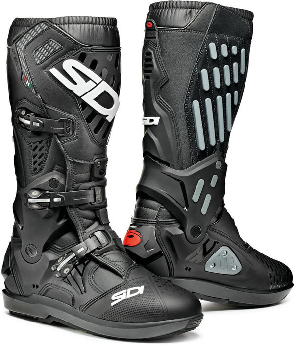Sidi Atojo SRS Motocross Boots MX Black/White/Yellow