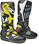 Sidi Atojo SRS Motocross Boots MX Black/White/Yellow