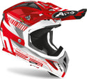Airoh Aviator 2.3 Novak Motocross Helm White/Red