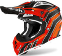 Airoh Aviator ACE Art Motocross Helmet Black/Red