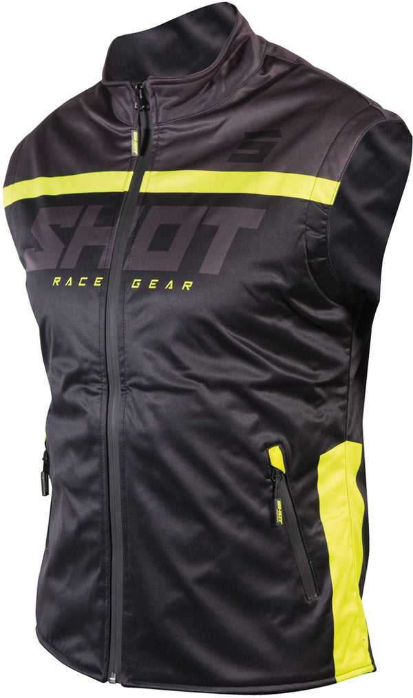 Shot Bodywarmer Lite 2.0 Motocross Vest Black/Neon